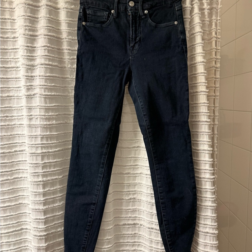 Good American Dark Blue Skinny Jeans